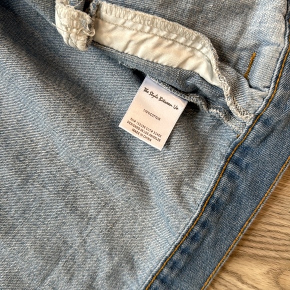 The Style Between Us Denim jacket with cloth hood Small (I5) - Picture 5 of 6